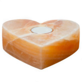 جا شمعی قلبی سنگ نمک