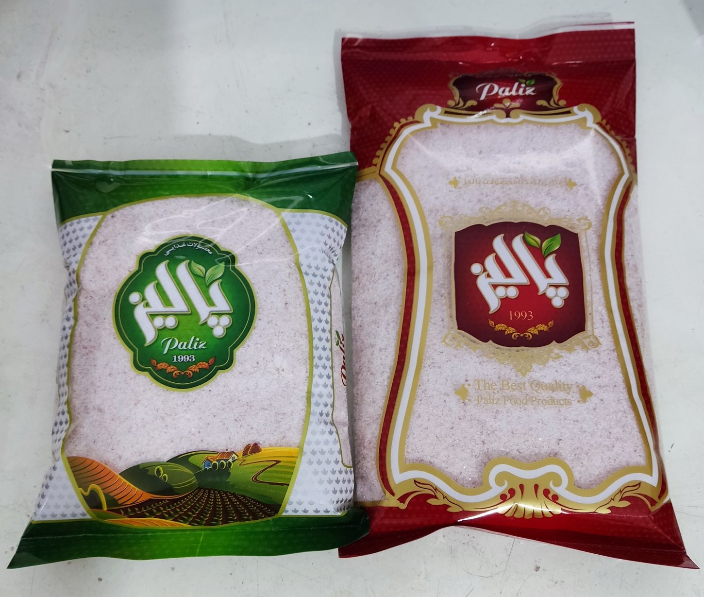 نمک صورتی با سیب سلامت  ۹۵۰ گرمی (برند پالیز)