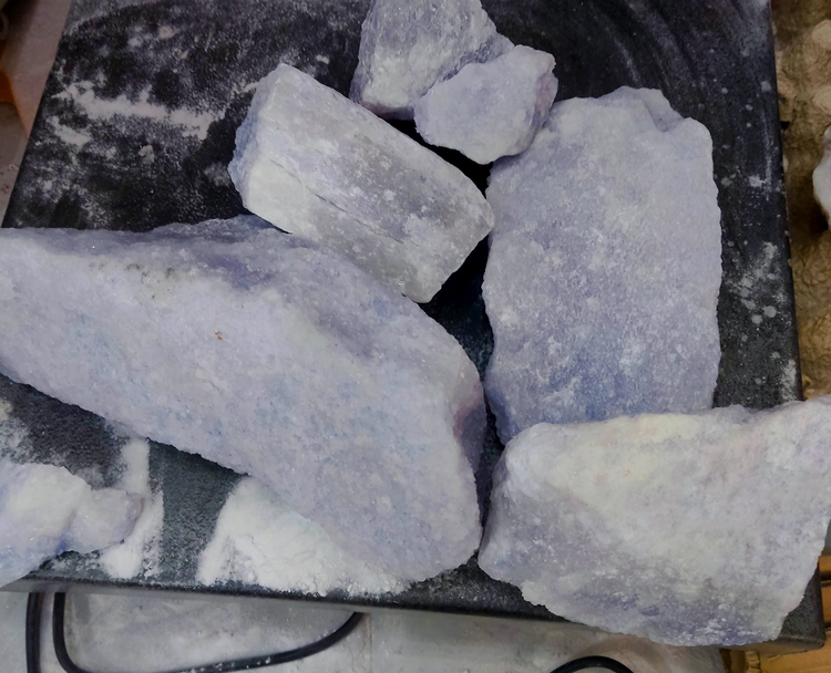 سنگ نمک آبی یک کیلویی معمولی سمنان